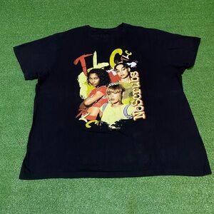 TLC No Scrubs Modern Rap Tee 90s Hip Hop R&B